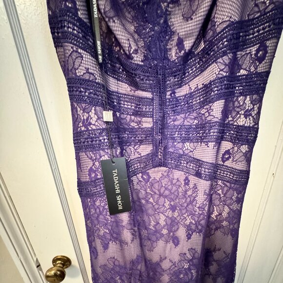 Tadashi Shoji Dutton Gown Size 14 NEW W/TAGS - Picture 7 of 7